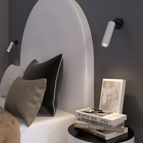 Спот Eurosvet Ease 20128/1 LED белый/черный 