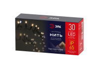 3м. Уличная гирлянда нить теплый свет Эра IP65 220V ERAPS-WK3 (Б0056014)