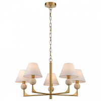 Cветильник подвесной, E14, 5x40W Velante Классический стиль 335-503-05