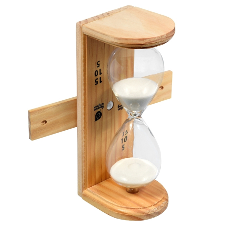 Нарушена упаковка! <297055> Часы песочные ''Люкс'' 6,5х9х19,5 см для бани и сауны 18035