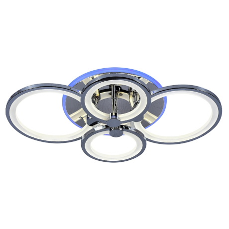 Светодиодная диммируемая люстра с ПДУ Profit Light 8077/4 CHR 