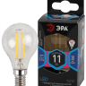 Лампа светодиодная филаментная ЭРА E14 11W 4000K прозрачная F-LED P45-11w-840-E14 Б0047014 