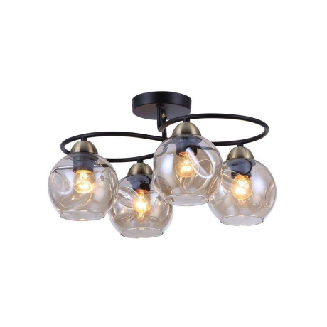 Люстра потолочная с лампочками Omnilux OML-95007-04+Lamps 