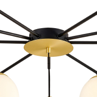 Люстра потолочная с Led лампочками в комплекте Favourite 3047-10P+Lamps