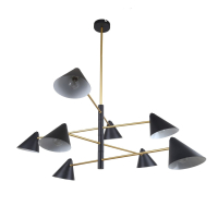 Люстра на штанге с лампочками F-Promo Trikoniya 3089-8P+Lamps E14 P45