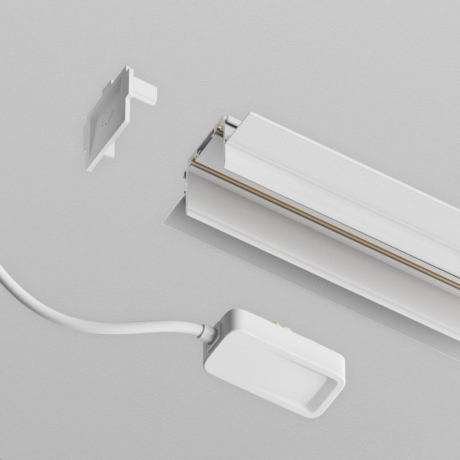 Токопровод концевой Maytoni Technical Accessories for tracks Radity TRA084B-12W-200