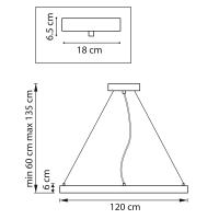Подвесной светильник Lightstar Saturno 748057