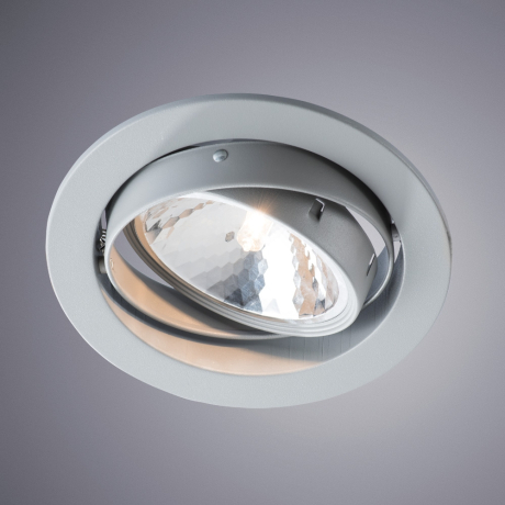 Точечный светильник с лампочкой Arte lamp A6664PL-1GY+Lamps 