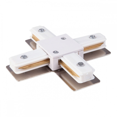 Коннектор X-образный для однофазного шинопровода Elektrostandard TRC-1-1-X-WH / Коннектор X-образный для однофазного шинопровода (белый) (a039585) 