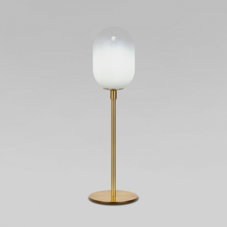 Настольная лампа декоративная Eurosvet Loona 01161/1 латунь 