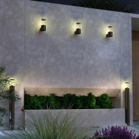 Настенный уличный светильник со светодиодной лампочкой E27, комплект от Lustrof. №619112-624489