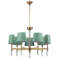 Люстра подвесная со светодиодными лампочками E14, комплект от Lustrof. №304084-627113