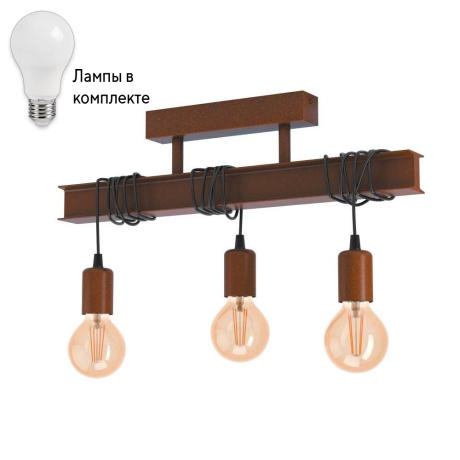 Потолочная люстра с лампочками Eglo 43522+Lamps 