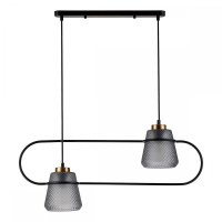 Подвесной светильник Indigo Astratto 11016/2P Black