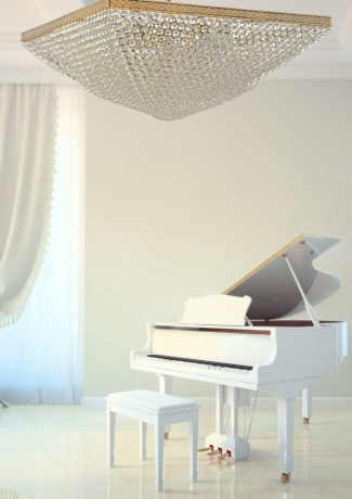 Люстра на штанге Dio D’Arte Cremono Cremono E 1.3.50x50.100 G 