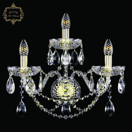 Бра Bohemia Art Classic 11.11 10.11.2+1.195.XL.Gd.Sp 