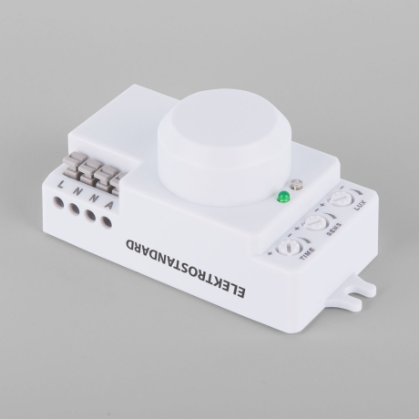 Микроволновый датчик движения 10м 1200W 360° IP20 Elektrostandard SNS-M-13 белый (a048129)