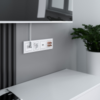 Рамка на 4 поста Werkel Stark (белый) W0041801