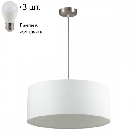 Подвесной светильник с лампочками Lumion Nikki 3745/3+Lamps E27 P45 