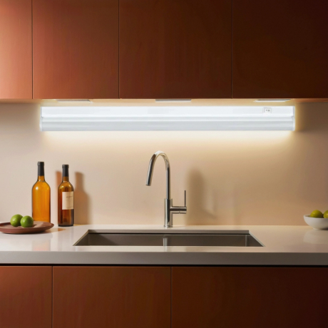 Светодиодный линейный светильник Ultraflash LWL-2013-5CL (20LED, 220В, 5W, с сетевым проводом) 12326 