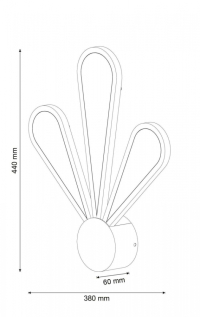 Бра Lucia Tucci Miracoli Miracoli W200.3 LED