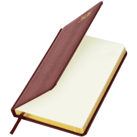 Нарушена упаковка!  <795085> Ежедневник датированный 2026 А5 138x213 мм, BRAUBERG "Iguana", под кожу, коричневый, 117057