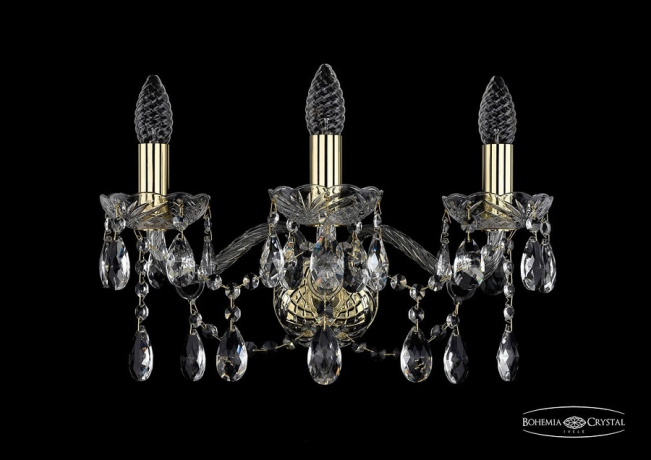 1413B/3/165/G Бра Bohemia Ivele Crystal 