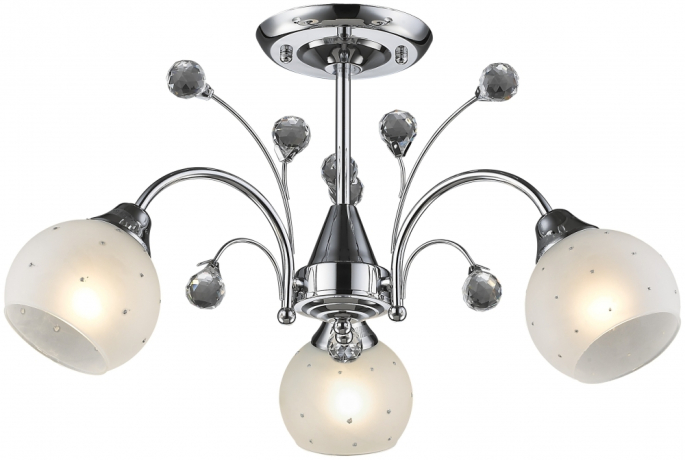 Люстра потолочная с 3 Led лампами. Комплект от Lustrof №150466-708687 