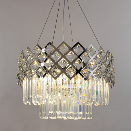 Люстра подвесная с лампочками Arte lamp A1006SP-10CC+Lamps 