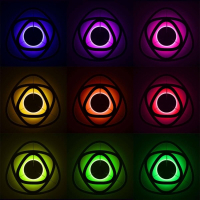 Подвесная люстра Citilux Неон Смарт CL731A330E