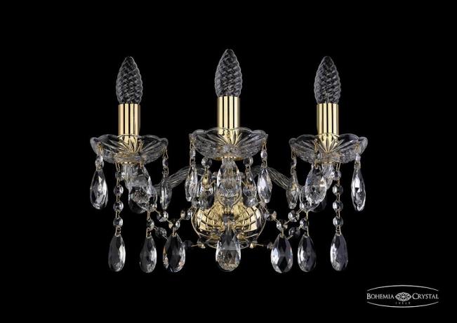 1413B/3/141/G Бра Bohemia Ivele Crystal 