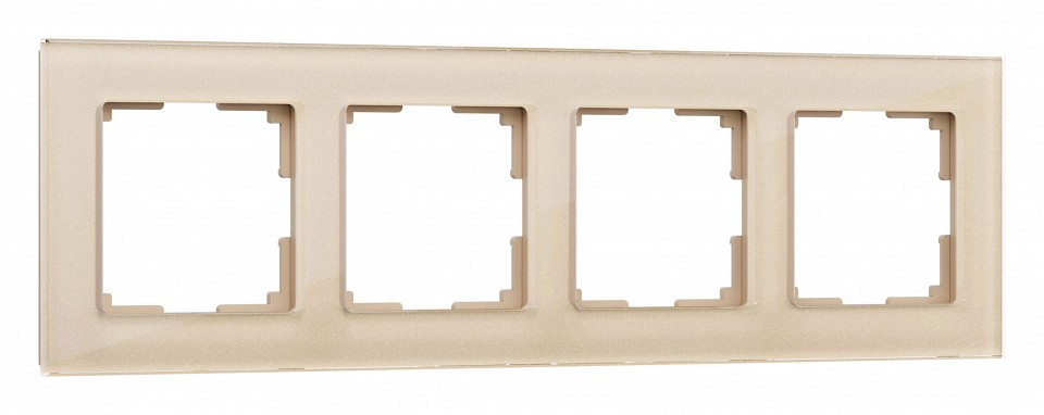 Рамка на 4 поста Werkel Favorit (шампань) W0041111
