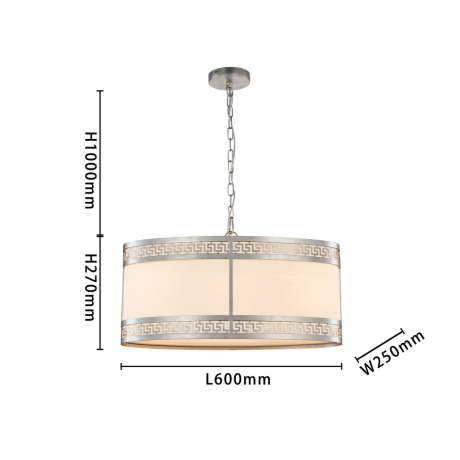 Люстра с лампочками, подвесная, комплект от Lustrof. №385074-617141 