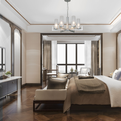 Подвесная люстра Eurosvet Arganie 60133/6 серебро 