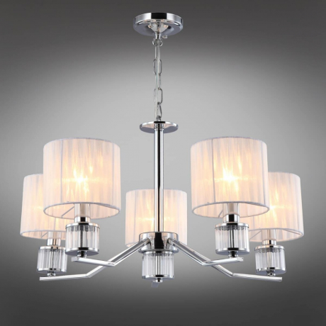 Люстра подвесная с лампочками Omnilux OML-66403-05+Lamps 