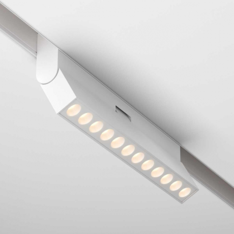 Трековый светильник 12W 3000К для магнитного шинопровода Maytoni Technical Points TR033-2-12W3K-W 