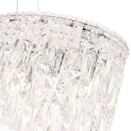 Подвесная люстра с лампочками CRYSTAL LUX Abril SP12 L1200+Lamps 
