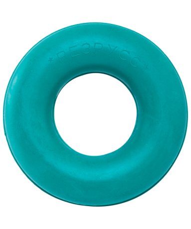 Нарушена упаковка!  <244172> Эспандер кистевой "Кольцо", 30 кг, зеленый 4602009438264