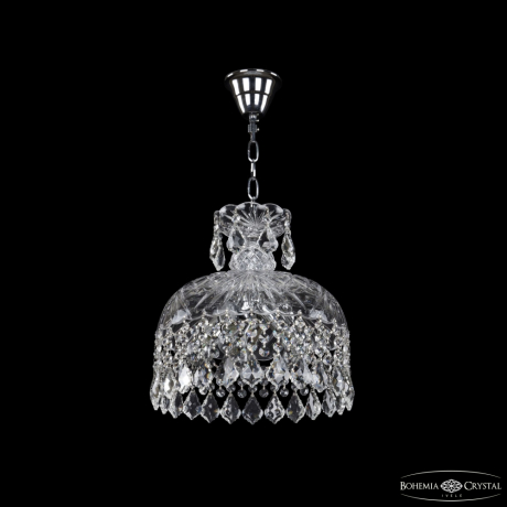 Подвесной светильник Bohemia Ivele Crystal 1478 14781/30 Ni Leafs 
