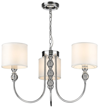 Подвесная люстра с лампочкой Velante 295-103-03+Lamps E14 P45 