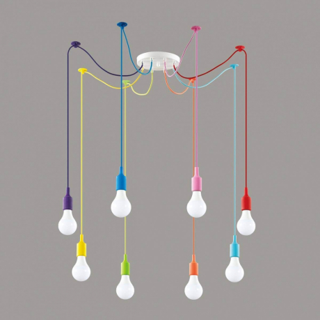 Люстра-паук со светодиодными лампочками E27, комплект от Lustrof. №141925-624495 