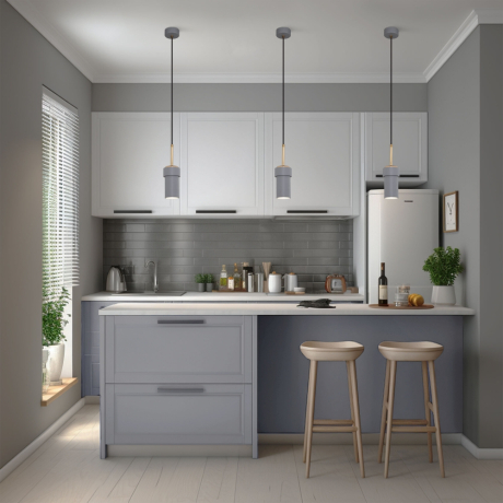 Подвесной светильник Eurosvet Pebble 50264/1 серый 