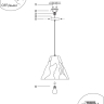 Подвесной светильник от Lustrof 735657-769618