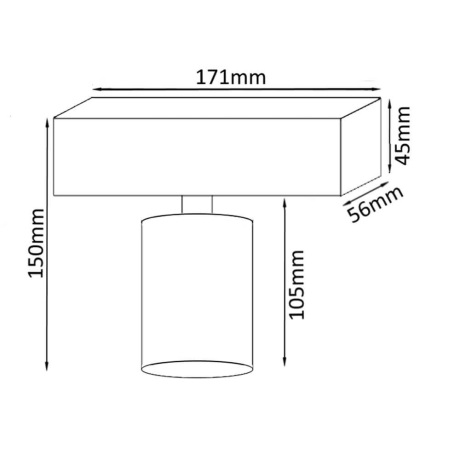 CLT 018W1 BL Спот Crystal Lux CLT 018 