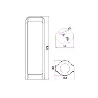 Наземный высокий светильник Arte Lamp Suhail A1646PA-1BK