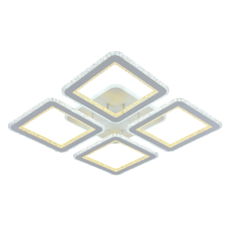 Светодиодная диммируемая люстра с ПДУ Profit Light 8041/4 WHT 