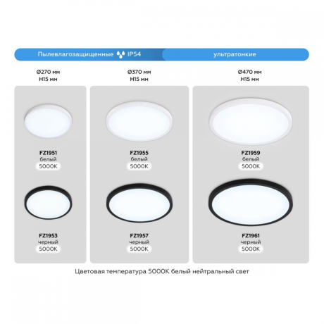 Накладной светильник Ambrella Light FZ FZ1961