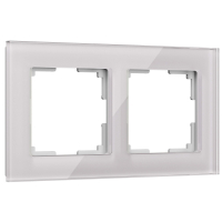 Рамка на 2 поста Werkel Favorit (дымчатый) W0021117