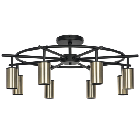 LR718318 Потолочная люстра Rullo Lightstar с поддержкой Алисы, (комплект из 571718+214431-8) 