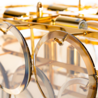 Подвесная люстра со светодиодными лампочками E14 , комплект от Lustrof. №284418-622950